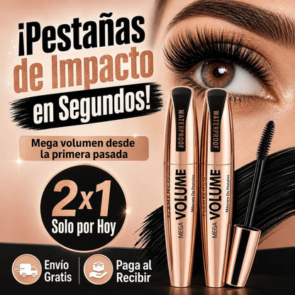Edición Limitada 2x1 Mega Volume™ – La Máscara Waterproof para una Mirada Impactante