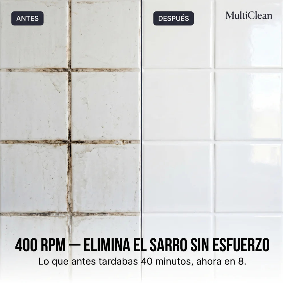 Multiclean Pro Cepillo Electrico 9 en 1