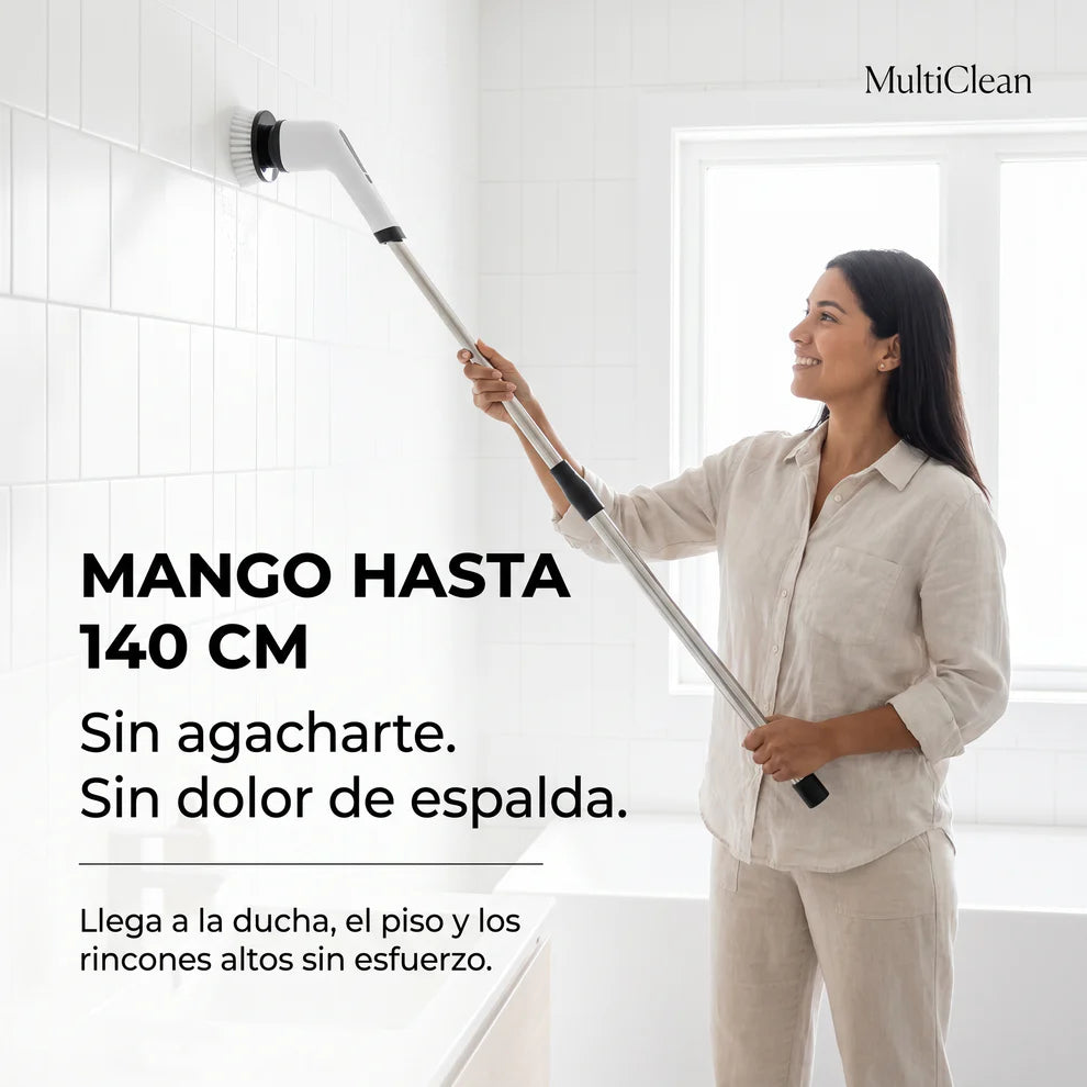 Multiclean Pro Cepillo Electrico 9 en 1